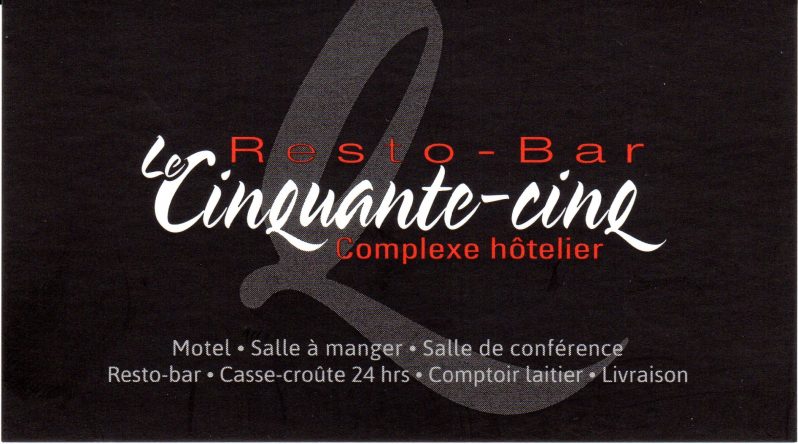 Resto-bar Le Cinquante-cinq